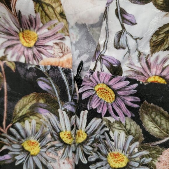 For Love And Lemons Arabella Maxi Dress Womens M Boho Chic Floral Y2K Romance - Picture 5 of 10